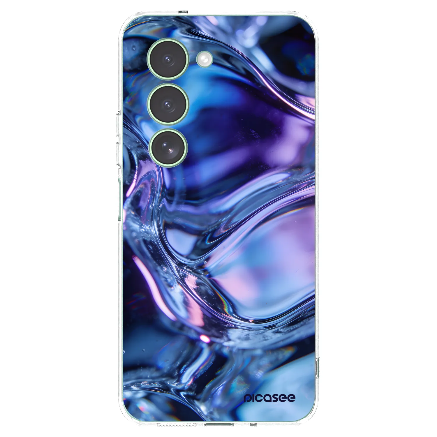Picasee silikonska prozirna maskica za Xiaomi Redmi 15 5G - Iris liquid