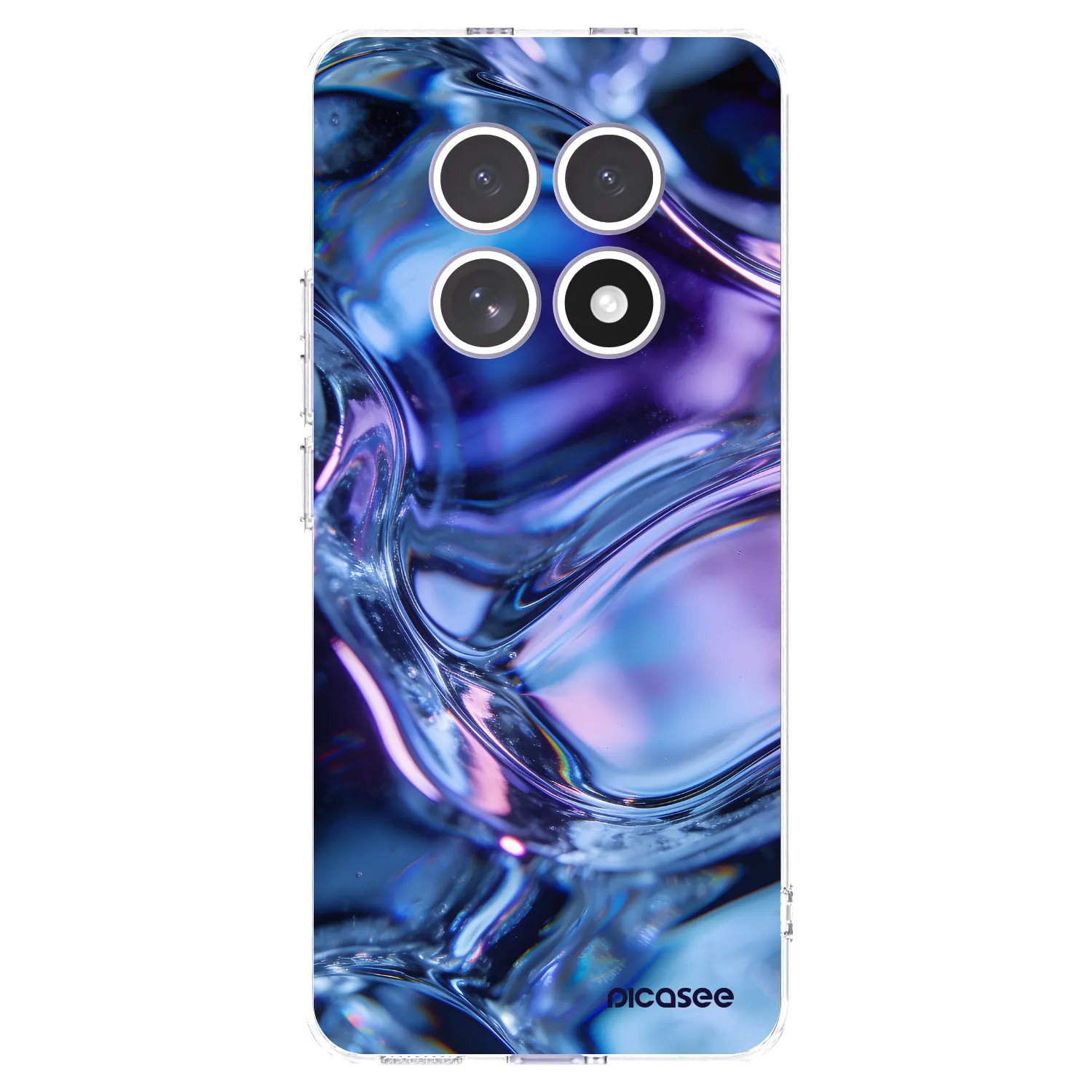 Picasee silikonska prozirna maskica za Xiaomi Redmi Note 15 4G - Iris liquid