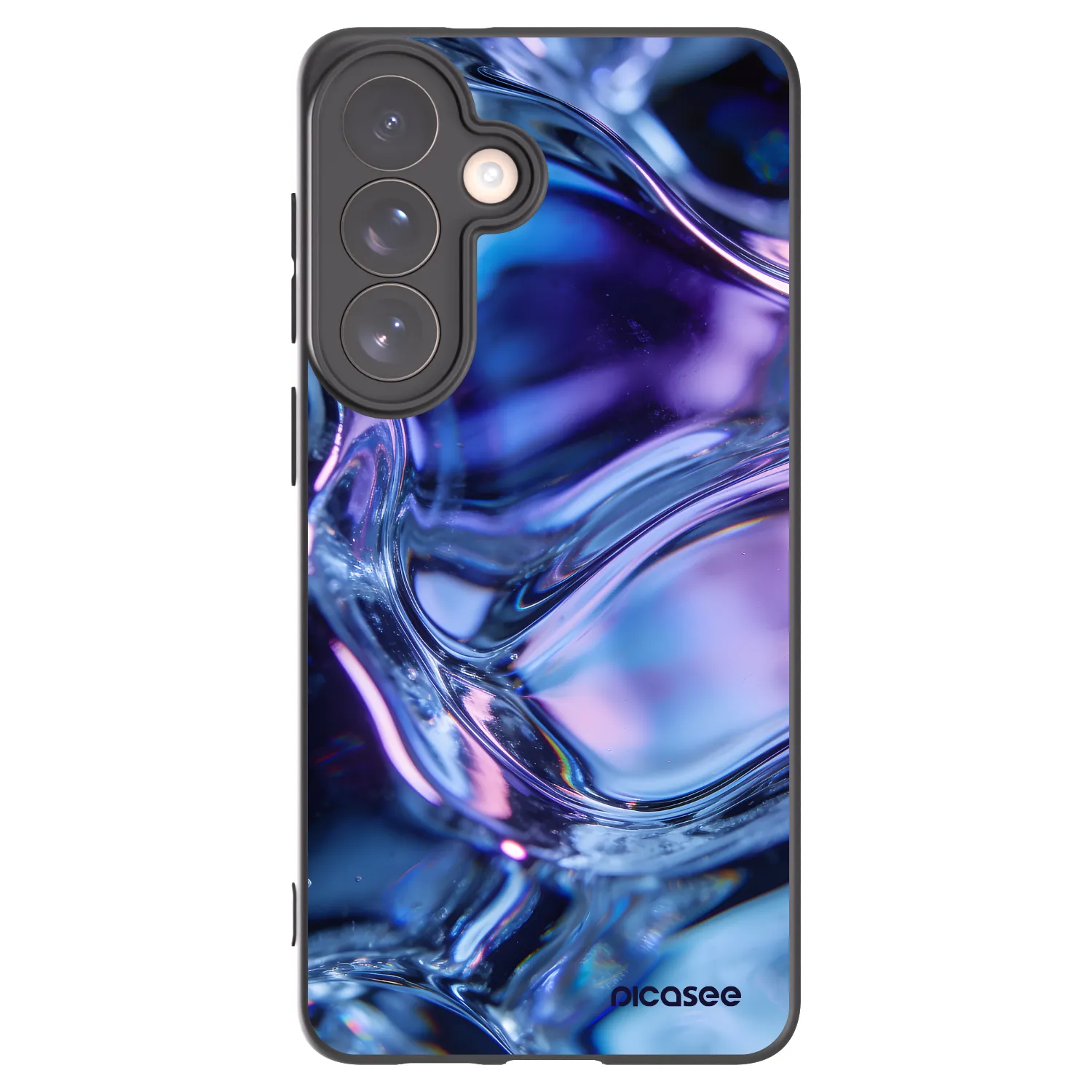 Picasee crna silikonska maskica za Samsung Galaxy S26+ - Iris liquid