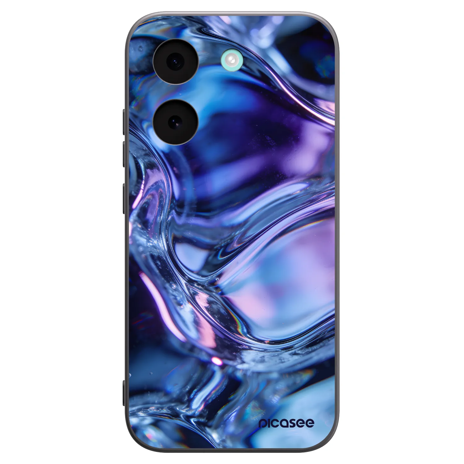 Picasee crna silikonska maskica za Xiaomi Poco X8 Pro - Iris liquid