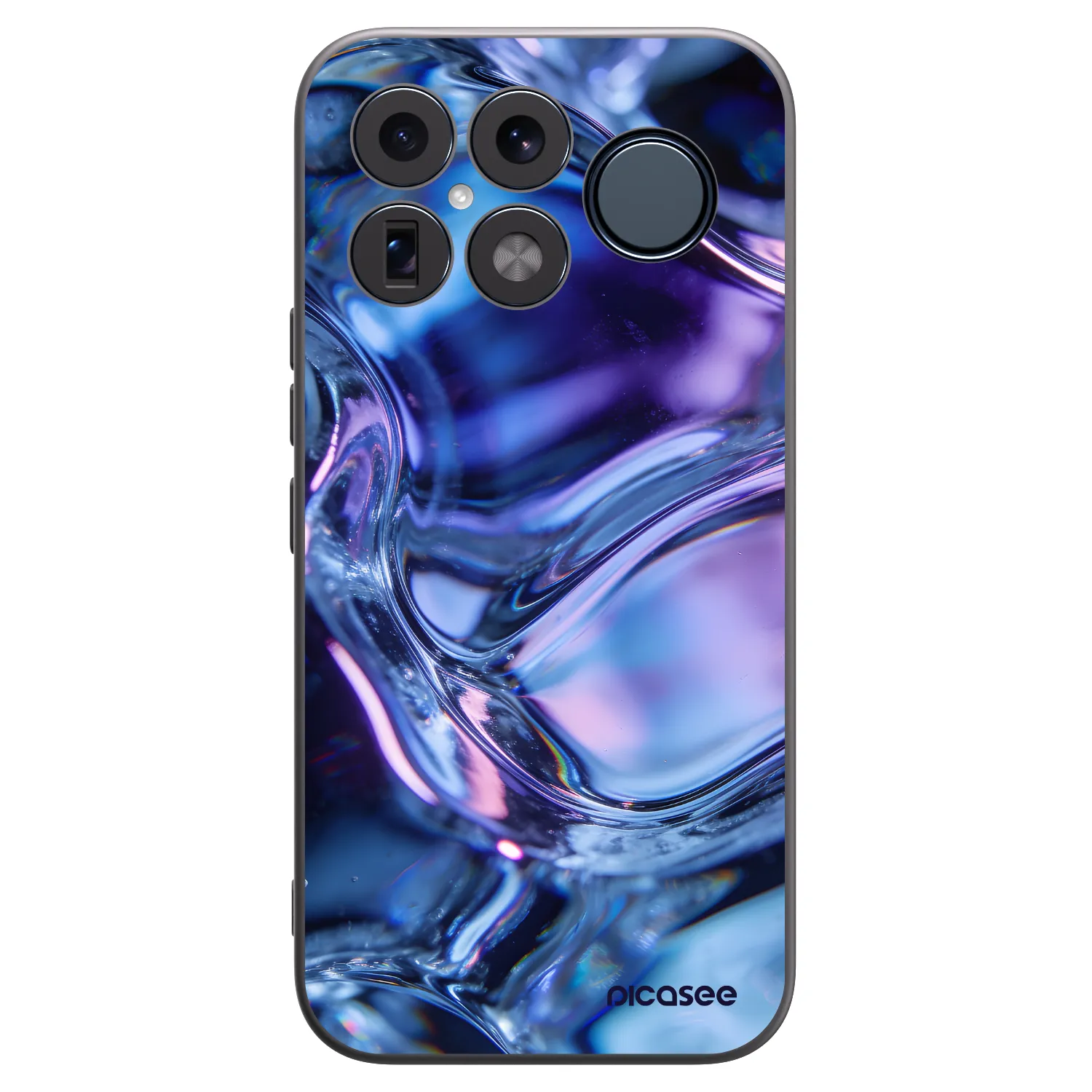 Picasee crna silikonska maskica za Xiaomi Poco F8 Ultra - Iris liquid
