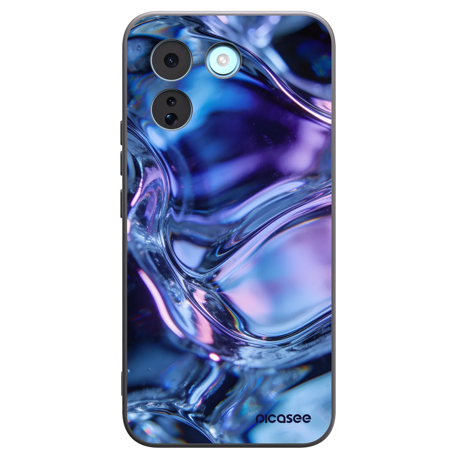 Picasee crna silikonska maskica za Xiaomi Redmi Note 17 Pro MAX 5G - Iris liquid