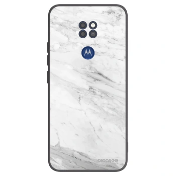 Maskica za Motorola Moto G9 Play - White marble