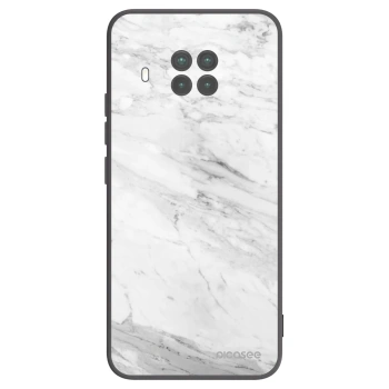 Picasee crna silikonska maskica za Xiaomi Mi 10T Lite - White marble