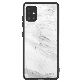 Picasee ULTIMATE CASE za Samsung Galaxy A51 A515F - White marble