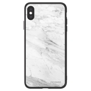 Picasee ULTIMATE CASE za Apple iPhone XS Max - White marble