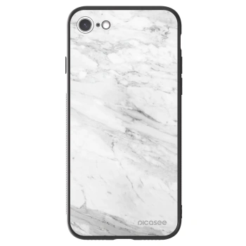 Picasee ULTIMATE CASE za Apple iPhone SE 2020 - White marble
