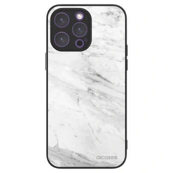 Picasee ULTIMATE CASE MagSafe za Apple iPhone 14 Pro Max - White marble