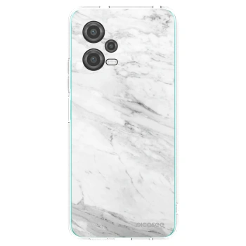 Picasee silikonska prozirna maskica za Xiaomi Poco X5 - White marble