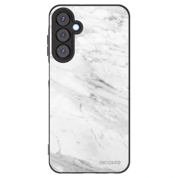 Picasee crna silikonska maskica za Samsung Galaxy A25 A256B 5G - White marble