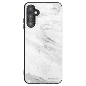 Picasee crna silikonska maskica za Samsung Galaxy A05s A057G - White marble