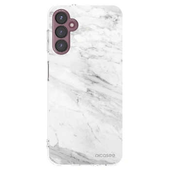 Picasee silikonska prozirna maskica za Samsung Galaxy A05s A057G - White marble