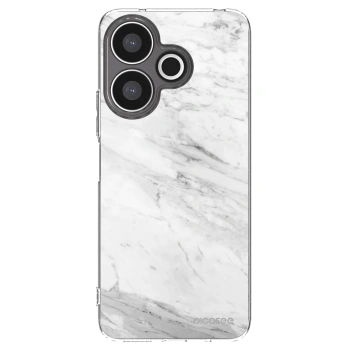 Picasee silikonska prozirna maskica za Xiaomi Redmi 13 4G - White marble