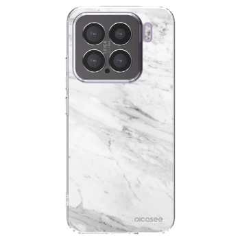 Picasee silikonska prozirna maskica za Xiaomi 15 - White marble