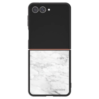 Maskica za Samsung Galaxy Z Flip7 5G - White marble