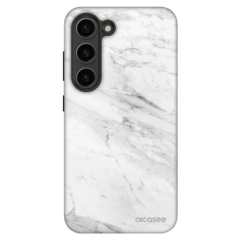 Picasee Fashion Case za Samsung Galaxy S23+ 5G - White marble