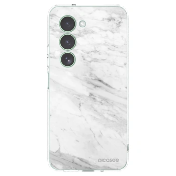 Picasee silikonska prozirna maskica za Xiaomi Redmi 15 5G - White marble
