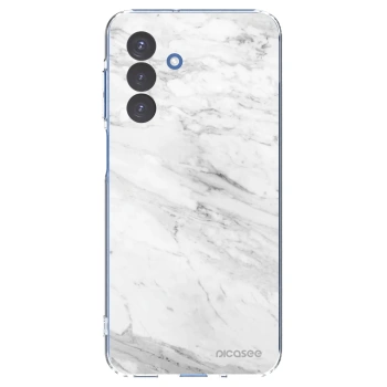 Picasee silikonska prozirna maskica za Samsung Galaxy A17 5G - White marble