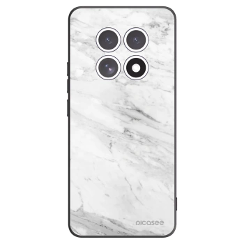 Picasee crna silikonska maskica za Xiaomi Redmi Note 15 - White marble