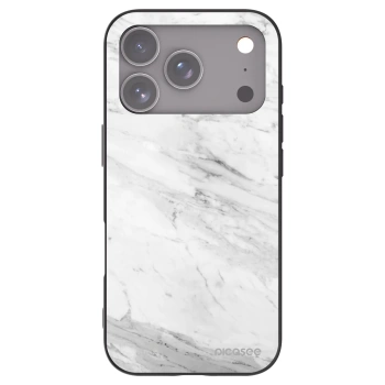 Maskica za Apple iPhone 18 Pro - White marble