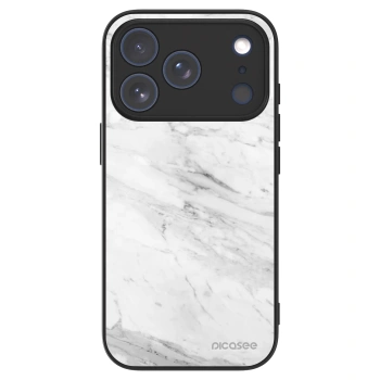 Picasee ULTIMATE CASE MagSafe za Apple iPhone 18 Pro - White marble