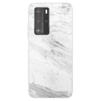Maskica za Huawei P40 Pro - White marble