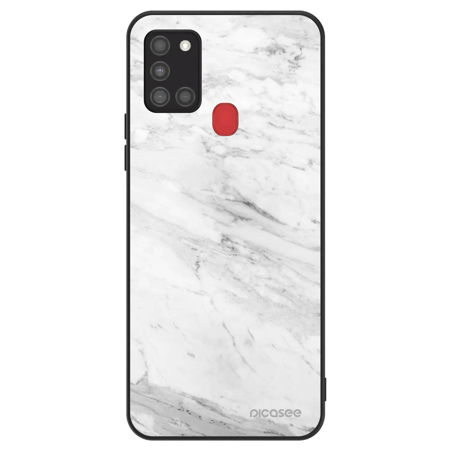 Picasee ULTIMATE CASE za Samsung Galaxy A21s - White marble