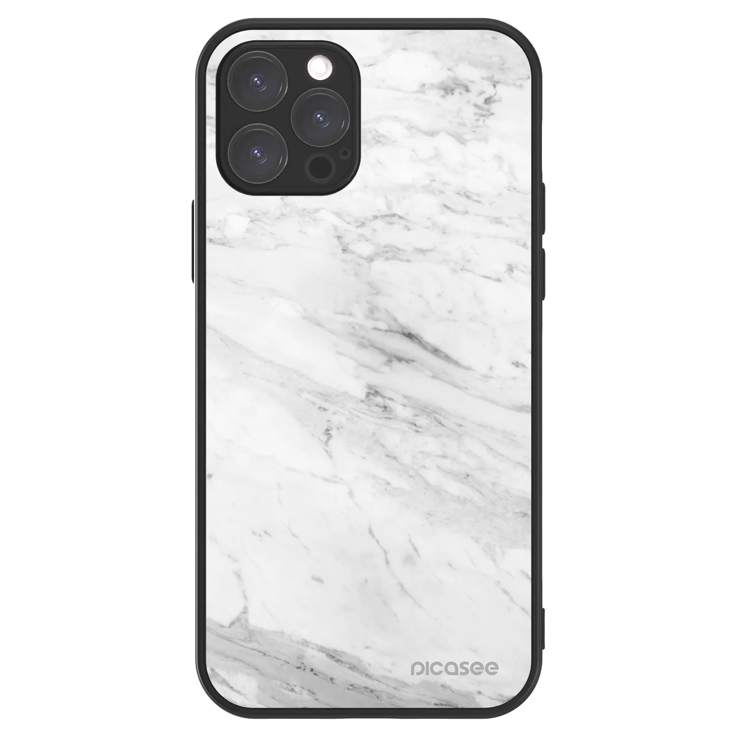 Picasee ULTIMATE CASE MagSafe za Apple iPhone 12 Pro - White marble