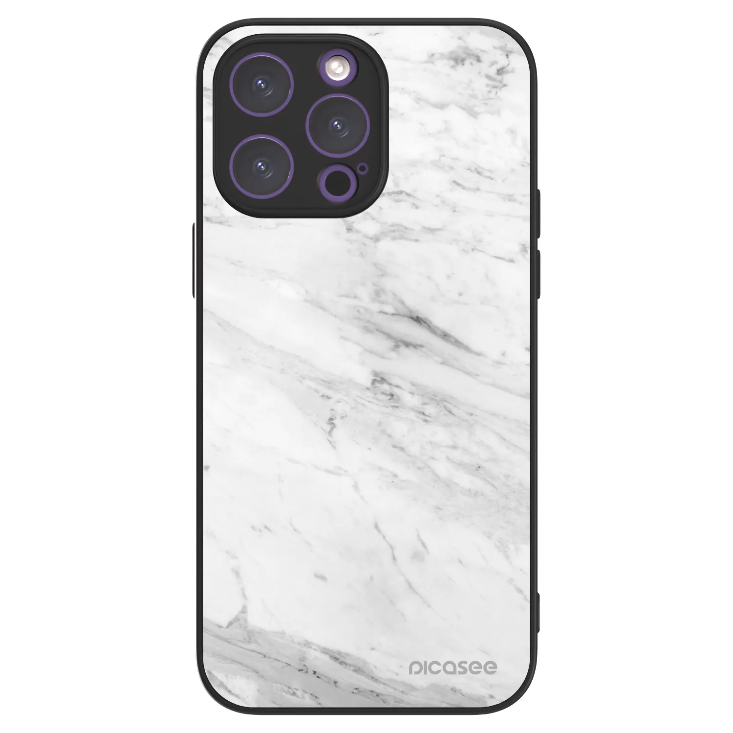 Picasee ULTIMATE CASE MagSafe za Apple iPhone 14 Pro Max - White marble