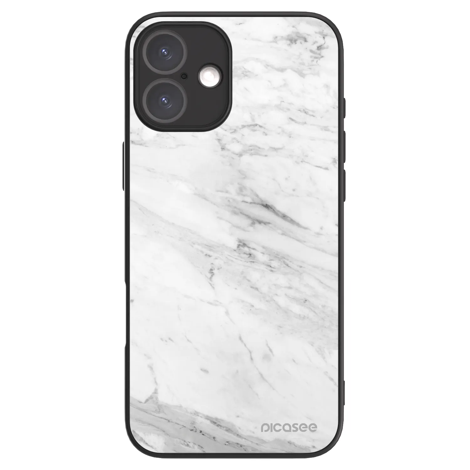 Picasee ULTIMATE CASE MagSafe za Apple iPhone 16 Plus - White marble