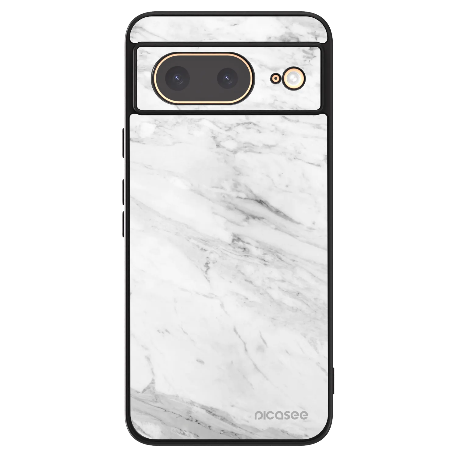 Picasee ULTIMATE CASE za Google Pixel 8 - White marble