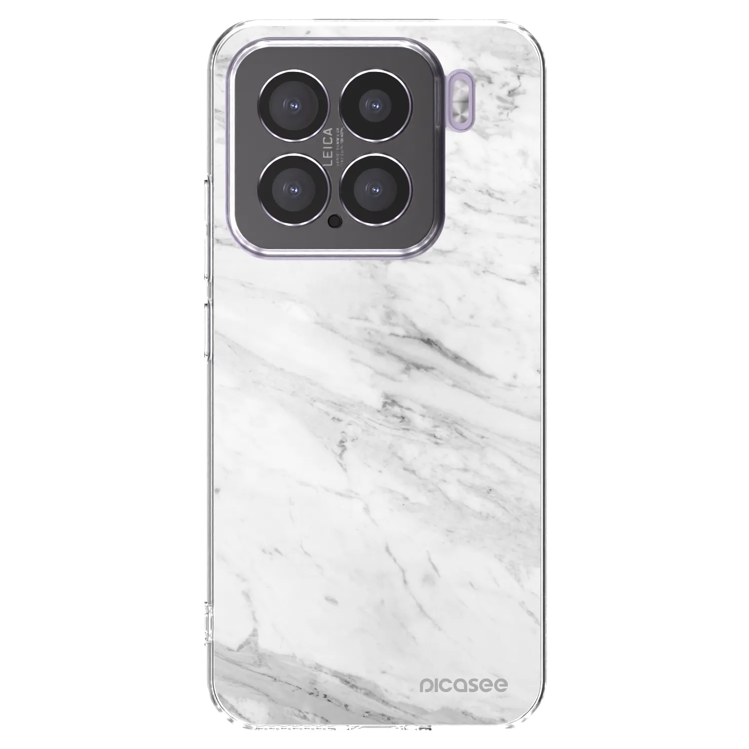 Picasee silikonska prozirna maskica za Xiaomi 15 - White marble
