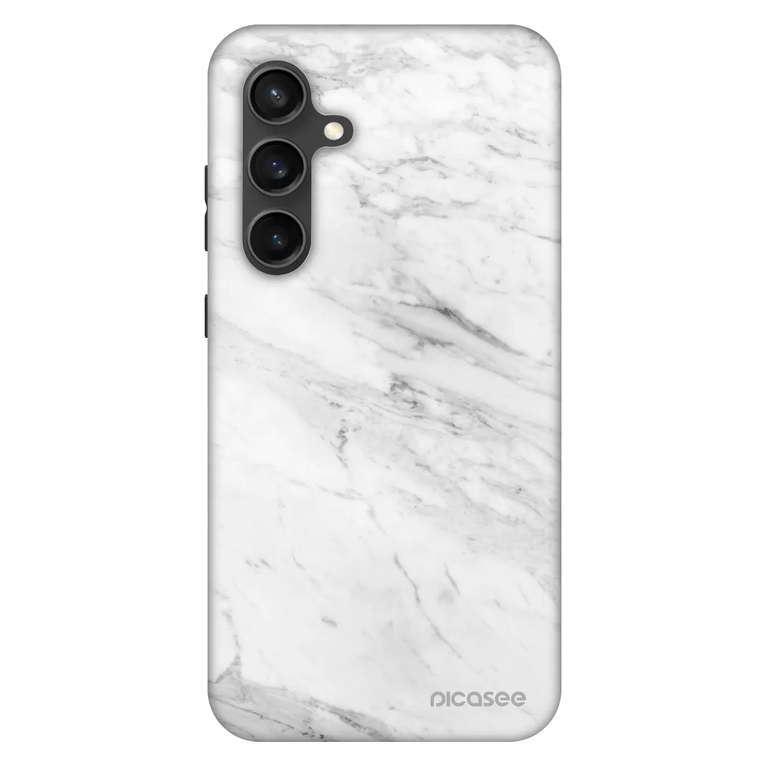 Picasee Fashion Case za Samsung Galaxy S24 FE S721B - White marble