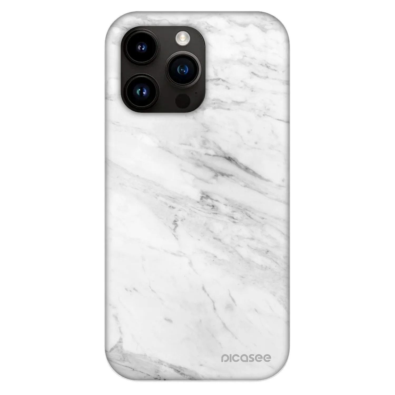 Picasee Fashion Case MagSafe za Apple iPhone 13 Pro - White marble