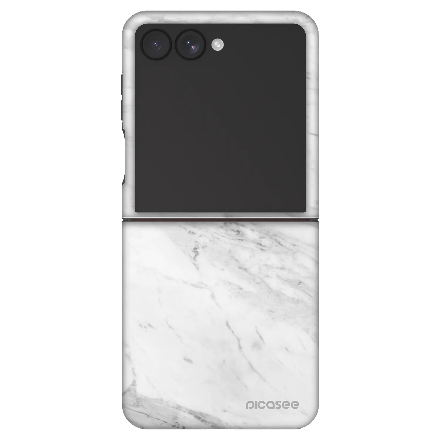 Picasee Fashion Case za Samsung Galaxy Z Flip7 5G - White marble