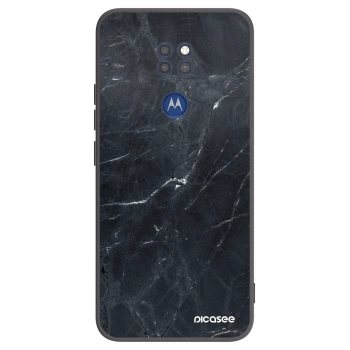 Maskica za Motorola Moto G9 Play - Black marble
