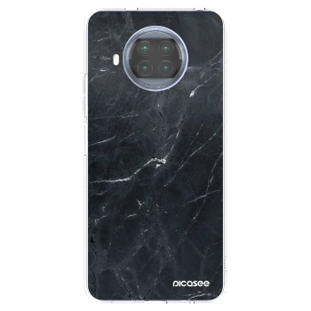 Picasee silikonska prozirna maskica za Xiaomi Mi 10T Lite - Black marble