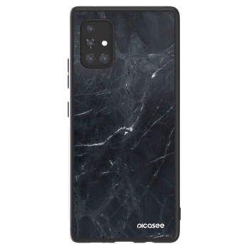 Picasee ULTIMATE CASE za Samsung Galaxy A71 A715F - Black marble