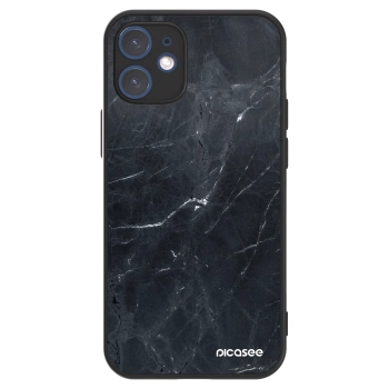 Picasee ULTIMATE CASE za Apple iPhone 12 mini - Black marble