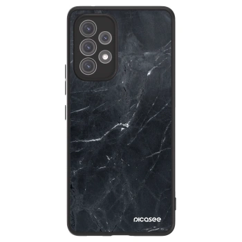 Picasee ULTIMATE CASE za Samsung Galaxy A52s 5G A528B - Black marble