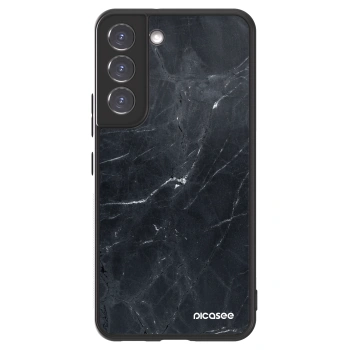 Picasee ULTIMATE CASE za Samsung Galaxy S22 5G - Black marble