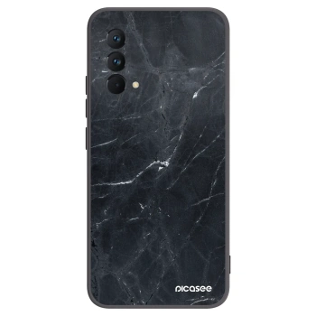 Picasee crna silikonska maskica za Realme GT Master Edition 5G - Black marble