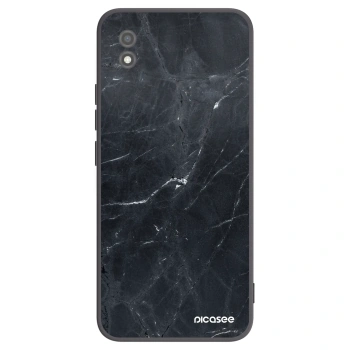 Picasee crna silikonska maskica za Realme C11 (2021) - Black marble