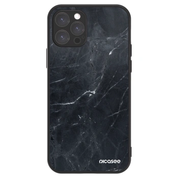 Picasee ULTIMATE CASE MagSafe za Apple iPhone 12 Pro - Black marble