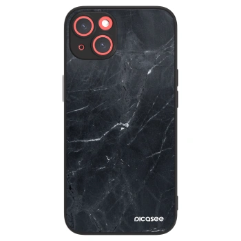 Picasee ULTIMATE CASE MagSafe za Apple iPhone 13 - Black marble