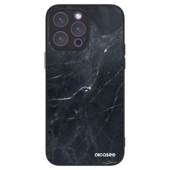 Picasee ULTIMATE CASE MagSafe za Apple iPhone 14 Pro Max - Black marble