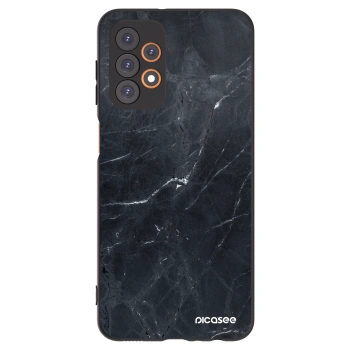 Picasee crna silikonska maskica za Samsung Galaxy A23 A236B 5G - Black marble
