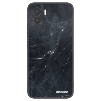 Picasee crna silikonska maskica za Xiaomi Redmi A1 - Black marble