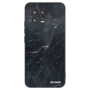Picasee crna silikonska maskica za Xiaomi 13 - Black marble