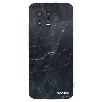 Picasee silikonska prozirna maskica za Xiaomi 13 - Black marble